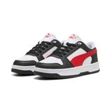 PUMA Rebound Slam Lo Jr Unisex Lage Sneakers - Synthetisch, Rubber - Maat 37