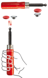 Bessey Poignée en bois | Plaque de pression interchangeable incluse | TG / GZ / GMZ - 3101389