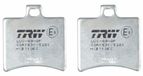 TRW MCB710EC Organic Low Budget Remblokkenset voor Aprilia Motorcycles Scarabeo DD Ditech 2001-2005 achteras en andere motorfietsen
