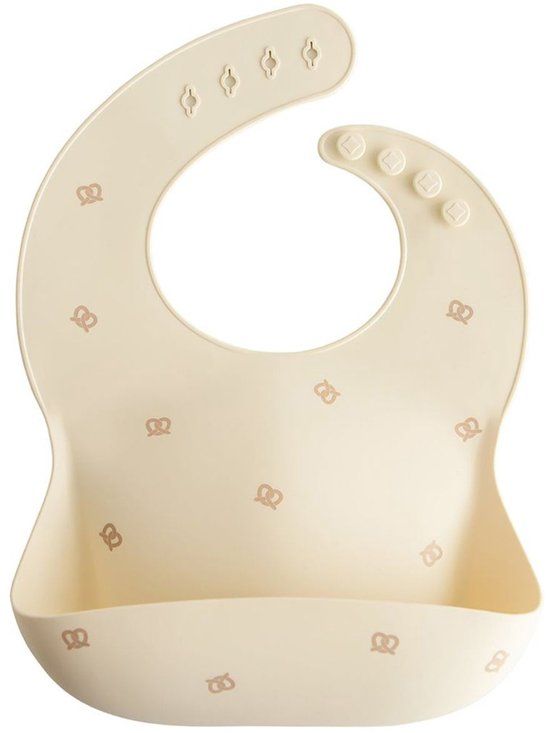 Mushie Siliconen Slab - Pretzel