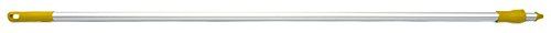 Maya Professional Tools 49803-4 steel, aluminium met handgreep, FBK/levensmiddelhygiëne, 1300 mm x 25 mm, geel