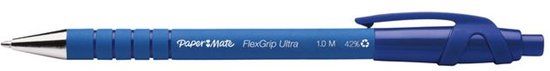 Paper Mate Flexgrip Ultra - Balpen - blauw - 12 stuks