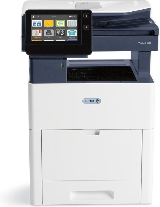 Xerox VersaLink C505 A4 45 ppm dubbelzijdig kopiëren/printen/scannen/faxen (verkoop) PS3 PCL5e/6 2 laden, totaal 700 vel (GEEN ONDERSTEUNING VOOR FINISHER)