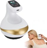 Appareil de massage électrique avec tête rotative, appareil de massage sous vide anti-cellulite, appareil de massage électrique 4-en-1, 9 niveaux d'aspiration et fonction de chauffage