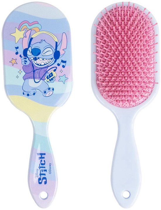 CERDÁ Disney Lilo en Stitch Pastel haarborstel 20 cm