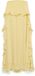 VERO MODA VMIRIS RUFFLE TUBE MAXI DRESS EXP Pale Banana