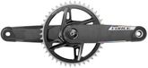 Sram Force 1 Xplr Axs E1 Dub Wide Axle Crankstel Met Vermogensmeter Zilver 172.5 mm / 42t
