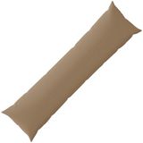 vidaXL - Taie d'oreiller - HEERLEN - Taupe - 40 x 145 cm - Polyester
