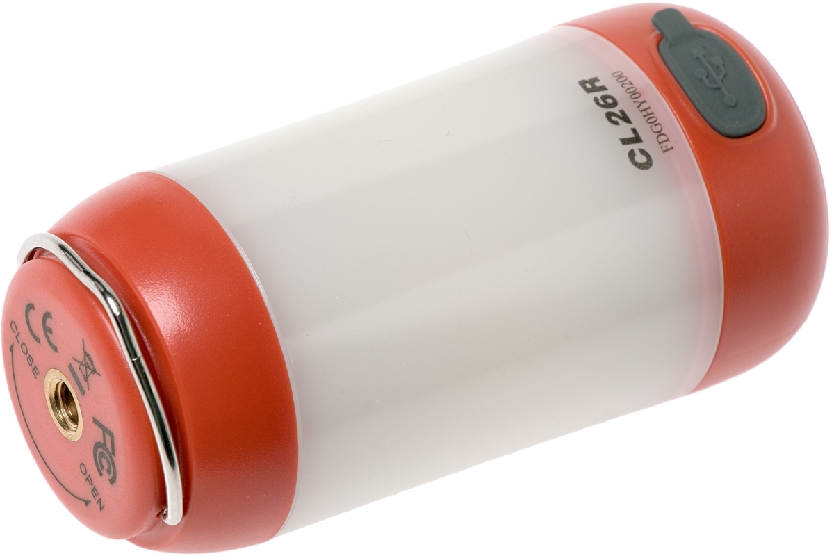 Fenix CL26R oplaadbare led-campinglamp, rood