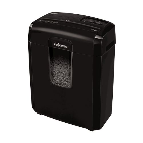 Fellowes 8Mc Micro-Cut Shredder - 22 cm - Black