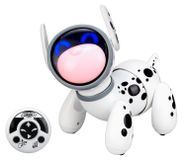 Chien robot Chien robot Interactif robot pour chien Capteur tactile et nez lumineux Télécommande