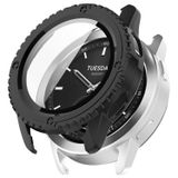 Wigento Xiaomi Watch S3: Kunststof beschermhoes voor de smartwatch + beschermend glasplaatje, zwart