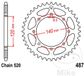 JT-prockets JTR487-46 kettingwiel