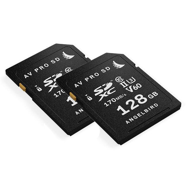 Angelbird AVpro SDXC UHS-II V60 128GB 2-pack