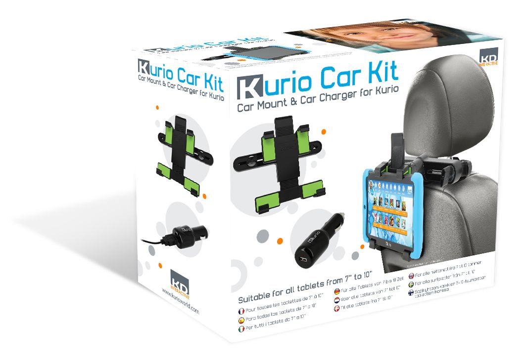 Kurio C13500 Actieve houder voor Tablet/UMPC - Zwart/Groen