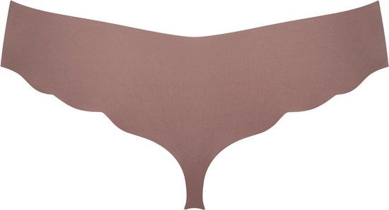 sloggi ZERO Microfibre 2.0 Hipstring Dames Onderbroek - CACAO - Maat L