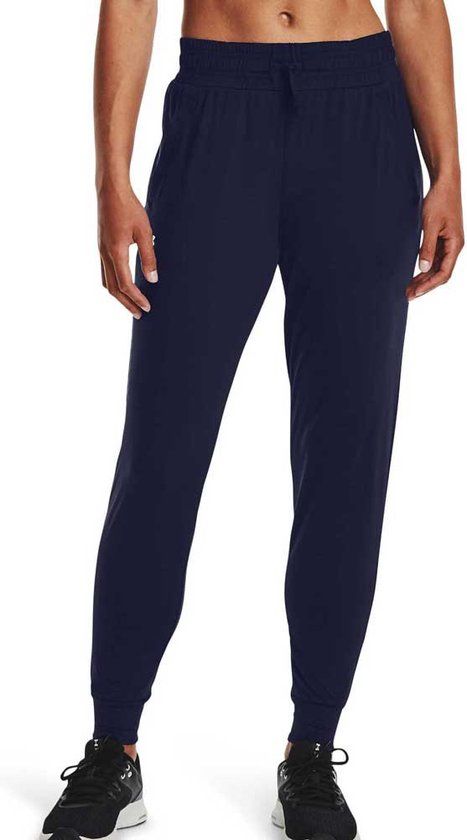 Under Armour HeatGear Women's Training Pants - Midnight Navy / White - Size M