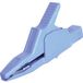 SKS Hirschmann AK 2 B 2540 I bl Veiligheids-krokodilklem Steekaansluiting 4 mm CAT II 1000 V Blauw