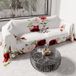 PETTI Artigiani Italiani - Sprei voor eenpersoonsbed, lente, zomer, lichte deken, eenpersoonsbed, sprei, bloemenpatroon 07, 100% Made in Italy