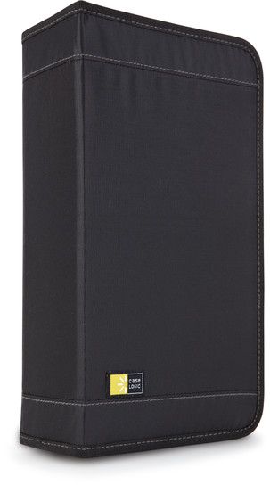 Case Logic CD Wallet Case - 100 CD's - Black Nylon