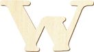 Merkloos Multiplex letters - Magnolia - wenstekst/belettering met selectie - populierenhout 3mm