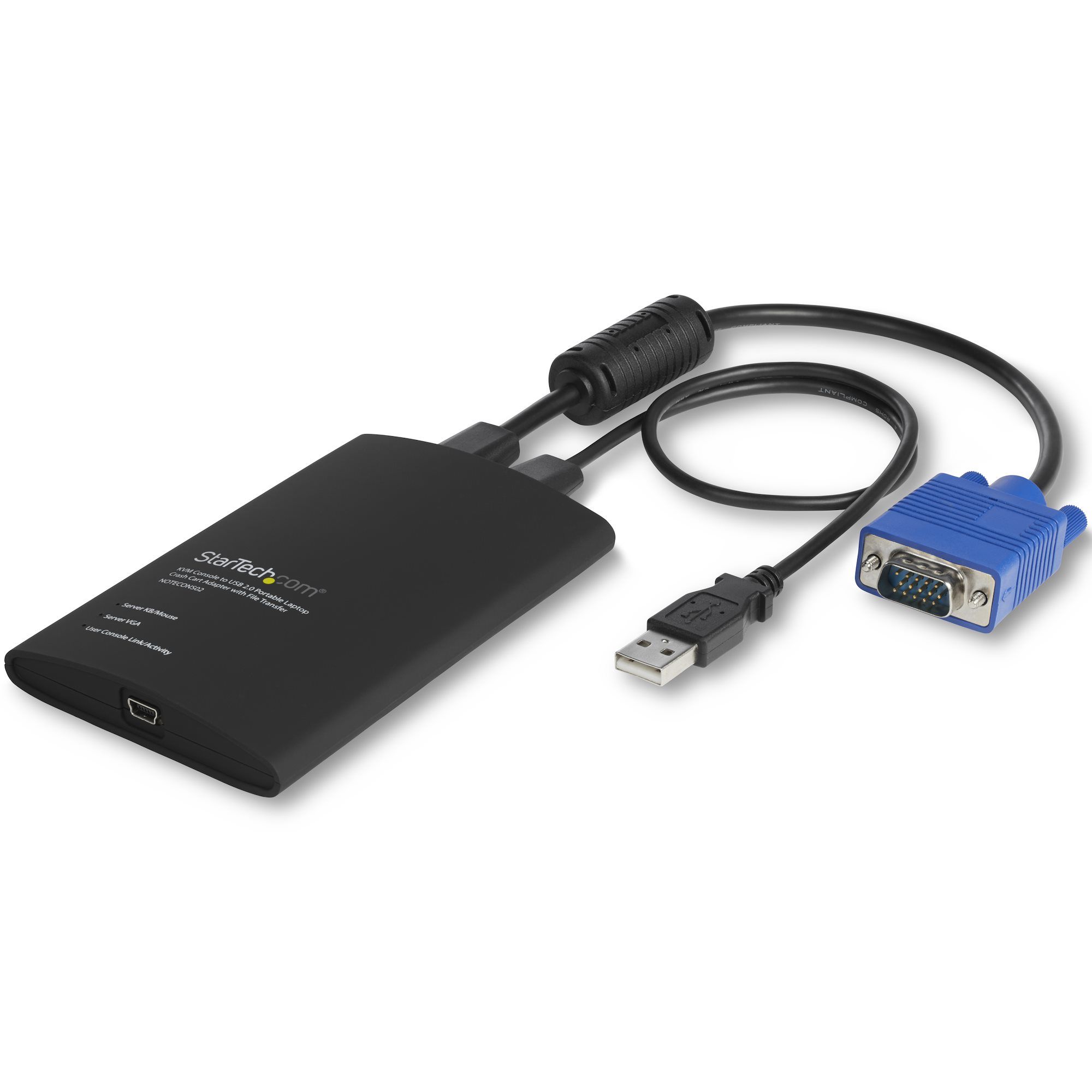 StarTech.com USB Crash Cart Adapter met Bestandsoverdracht & Video-opname - NOTECONS02