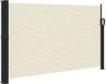 vidaXL Pare-vent extensible - 120x500 cm - Crème