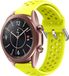Strap-it Siliconen Smartwatch bandje - Geel - Samsung Galaxy Watch 3 - 41mm