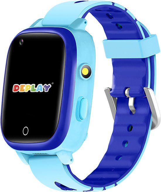DEPLAY 4G KidsWatch - Smartwatch voor Kinderen - Blauw