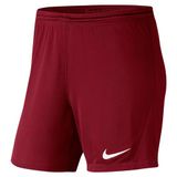 Nike Park III Short Dames Bordeaux Rood Maat XL