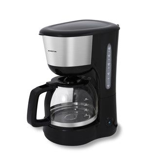 Inventum KZ612 Filter Coffee Maker - 1.25L - 10 Cups - Black/Stainless Steel