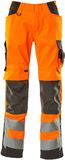 Mascot Safe Supreme Broek met kniezakken 15579-860 - hi-vis oranje/donkerantraciet - C50 - 76