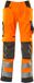 Mascot Safe Supreme Broek met kniezakken 15579-860 - hi-vis oranje/donkerantraciet - C50 - 76