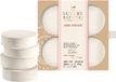 The Luxury Bathing Co. Vanilje Relax comprimés de bain vanille 4x 50g