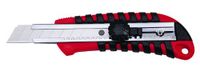 Wedo 785018 professionele cutter standaard (lemmetgeleiding, van metaal, 18 mm) rood/zwart