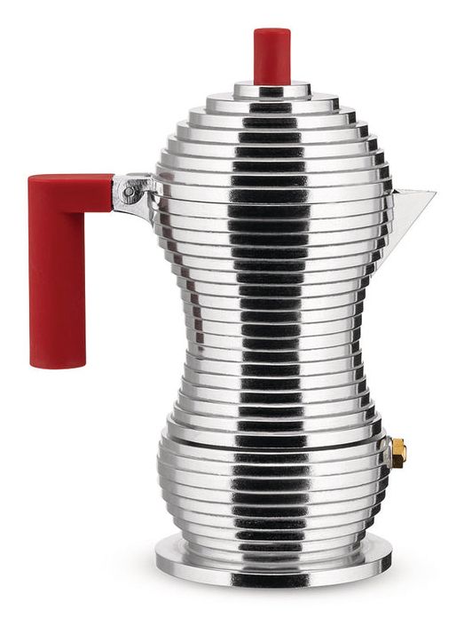 Alessi Pulcina Percolator - Rood - 3 kops