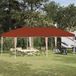 Maison Exclusive Tente événementielle pop-up "Maison Exclusive" – Dimensions : 575 x 290 x 245 cm – Couleur : Terre cuite