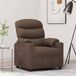 Fauteuil de relaxation Maison Exclusive, marron, rembourré