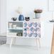 Ambiance Sticker Sticker met tropisch meubelmotief, Fugika, 60 x 90 cm