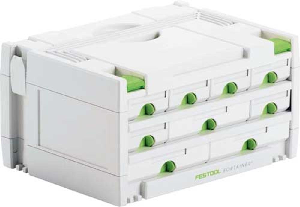 Festool Systainer SYS 3 Sort met 9 lades