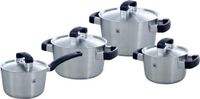 BK Conical Cool - 4-delige pannenset - RVS