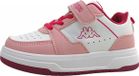 Kappa Chaussures de sport enfant sneaker chaussure à scratch rose loisir