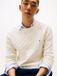 Tommy Hilfiger Homme Pull Tricot Classique Col Rond en Coton - Taille M