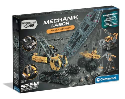 Clementoni Mechanics graafmachine - klembouwstenen speelgoed