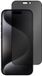 Just in Case privacy Screenprotector geschikt voor iPhone 15 Pro - Screenprotector Anti Spy Gehard Glass