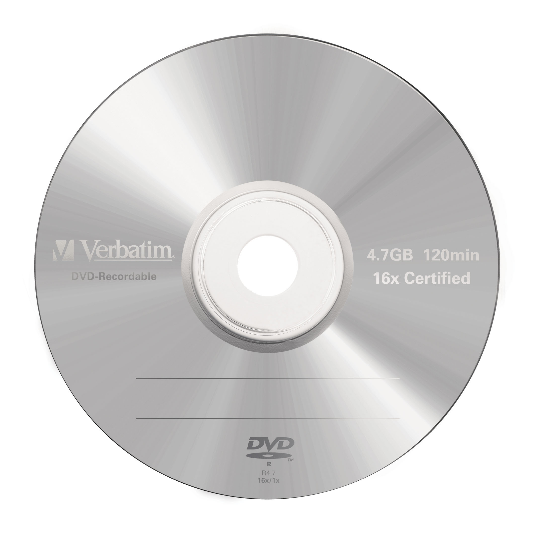 Verbatim DVD-R Matt Silver