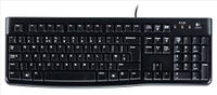Logitech Toetsenbord K120 voor bedrijven, QWERTY Pan Nordic Layout - Zwart