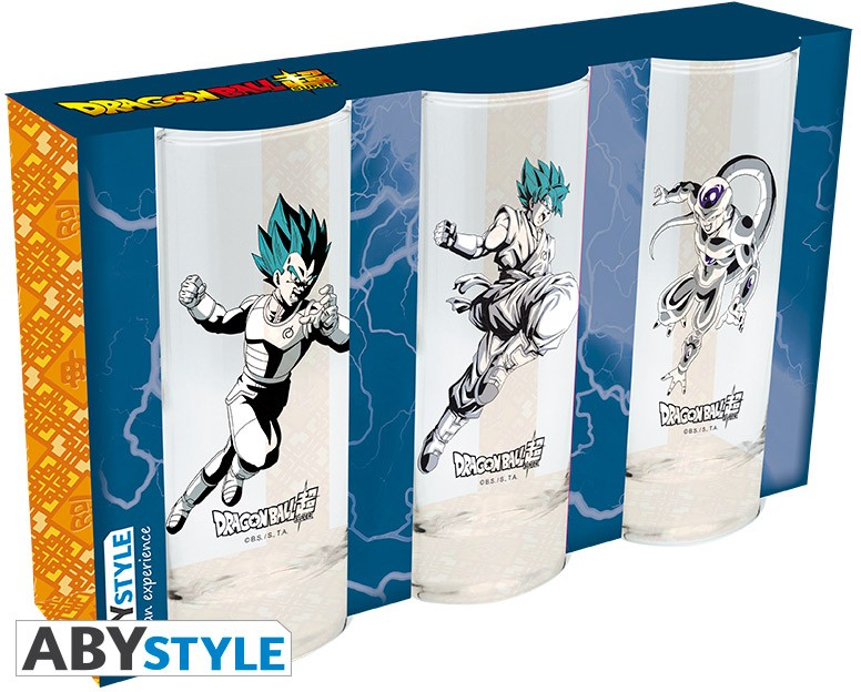 Abystyle Dragon Ball Super 3 Glazen Set