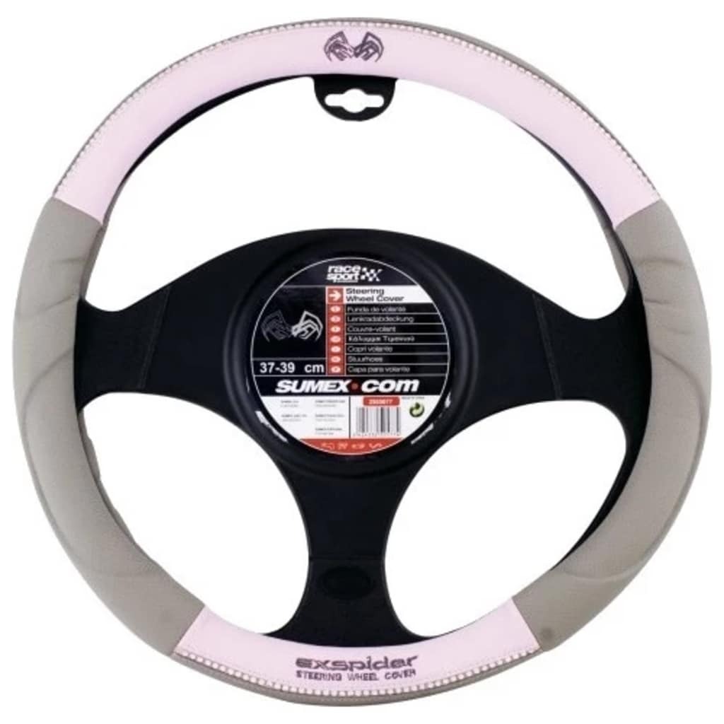 Race sport stuurhoes Exspider universeel PVC roze 37-39 cm