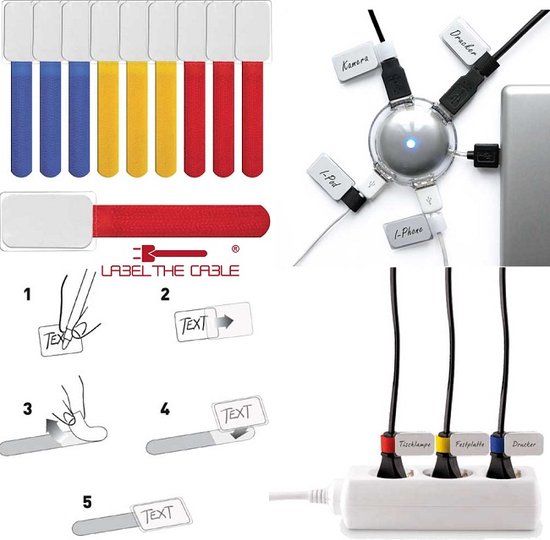 LTC MINI - Rood/blauw/geel - 10 Pack